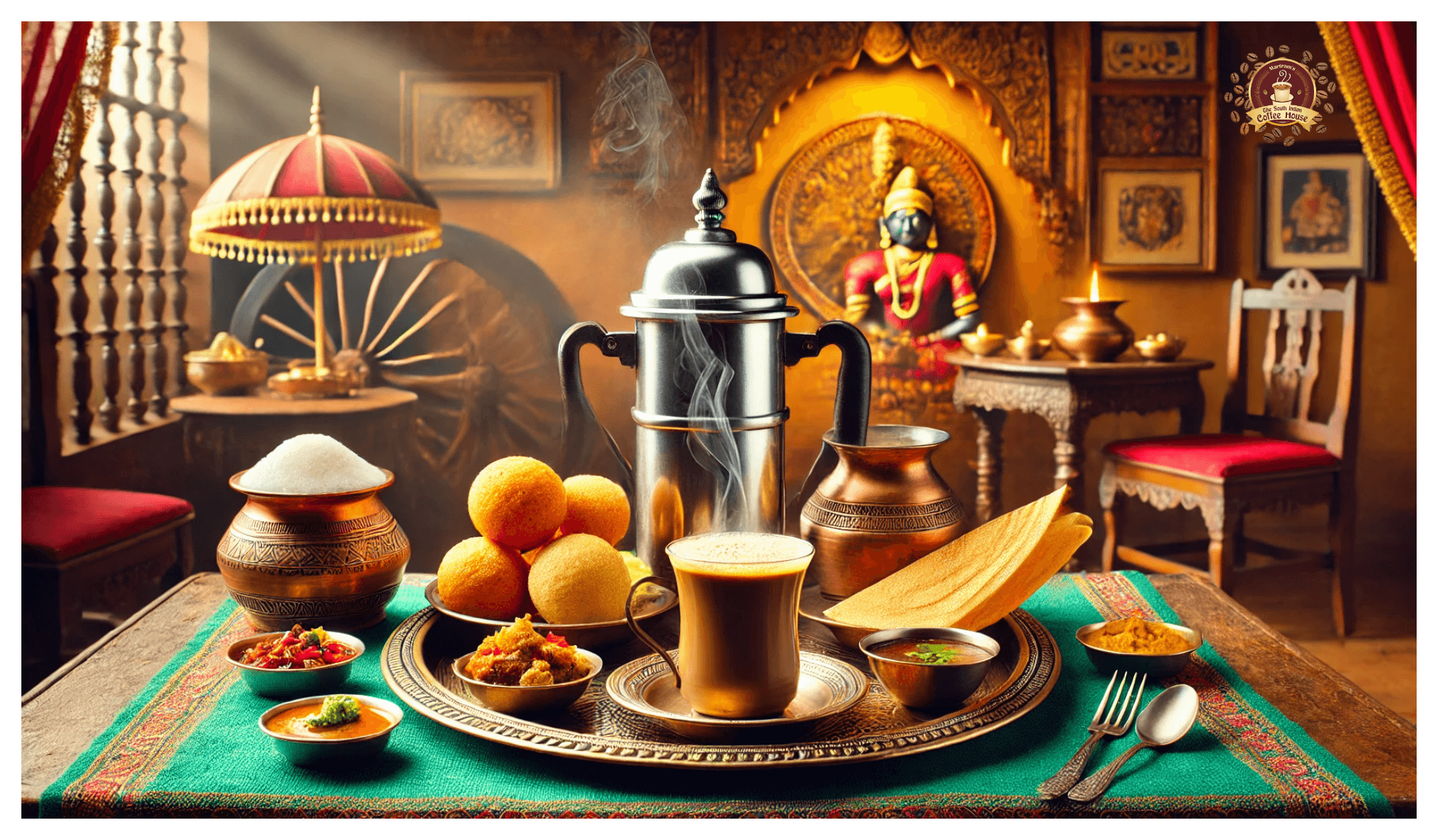 Combining South Indian Coffee with the Finest Regional Delicacies